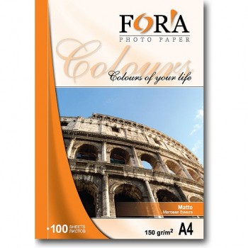 Бумага "Fora" для струйной печати (230гр/А4/50л/МАТ) одност.(FRM450230) Бумага "Fora" для струйной печати (230гр/А4/50л/МАТ) одност.(FRM450230)