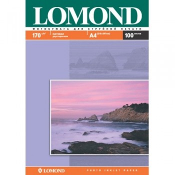Бумага Lomond для струйной печати (170гр./А4/100л. МАТТ) двухсторонняя (0102006) Бумага Lomond для струйной печати (170гр./А4/100л. МАТТ) двухсторонняя (0102006)