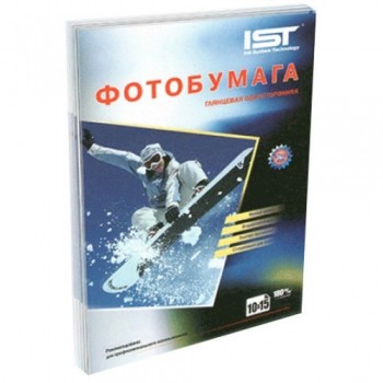 Бумага "IST" для струйной печати (180гр/А6/600л/ГЛ) одност. Бумага "IST" для струйной печати (180гр/А6/600л/ГЛ) одност.