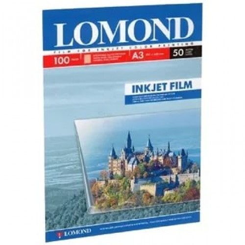 Пленка Lomond 0703315 для струйных принтеров, А3, 50л