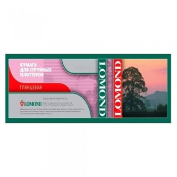 Бумага Lomond рулонная глянцевая 200 г/м2, 610x30x50,8 (1204021)