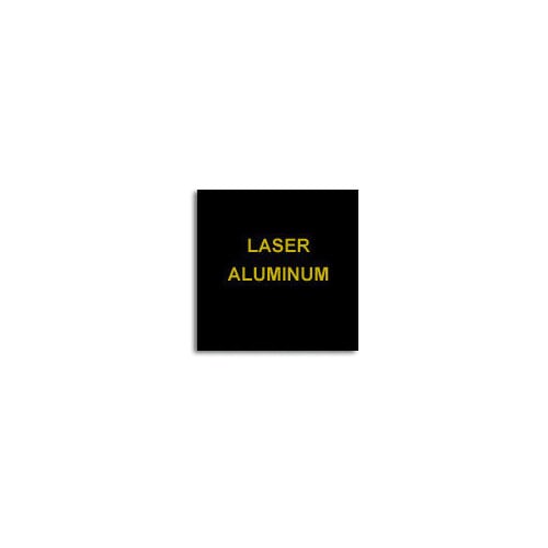 Алюминий для лазерной гравировки, черный/золото 600х300х0,5мм