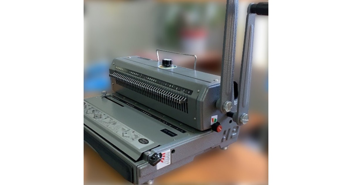 Брошюровщик на металлическую пружину WireMac31 (Тайвань) Б/У. Цена ...