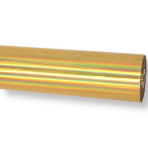 Фольга для ламинатора А05 голограмма золотая радуга, 0.2×120м