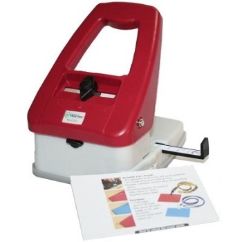 Вырубщик многофункциональный Warrior 33051 люверс D=6,4 мм/овал-бейдж/R=3,5 мм