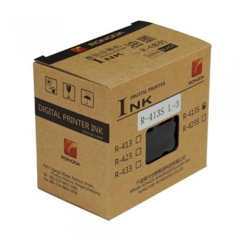 Краска для RONGDA VR-4345S, тип R-413S, черная, 600 мл