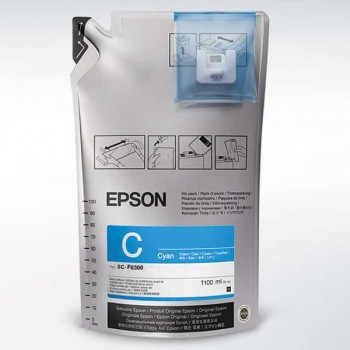 Чернила EPSON сублимационные для SC-F6300/9400 С, синий (с чипом), 1100мл