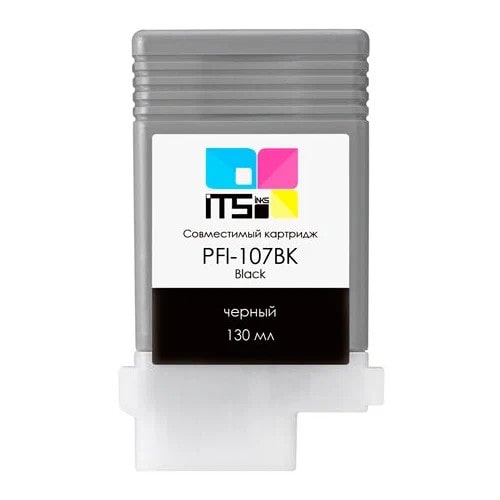 Картридж ITSinks Canon PFI-107 Matte Black, 130 мл