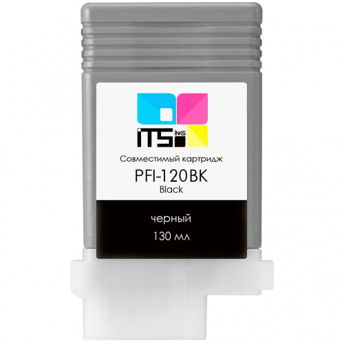 Картридж ITSinks Canon PFI-120BK Black, 130 мл