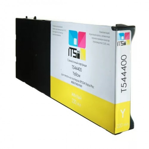 Картридж ITSinks T544400 Жёлтый для Epson Stylus PRO 4000/7600/9600
