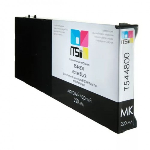 Картридж ITSinks T544800 Матовый Чёрный для Epson Stylus PRO 4000/7600/9600