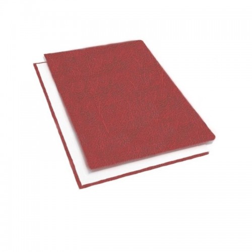 Обложки твёрдые Металбинд O.Hard Cover Mundial "кожа" альбомные красные, 217х300 мм, 10 пар