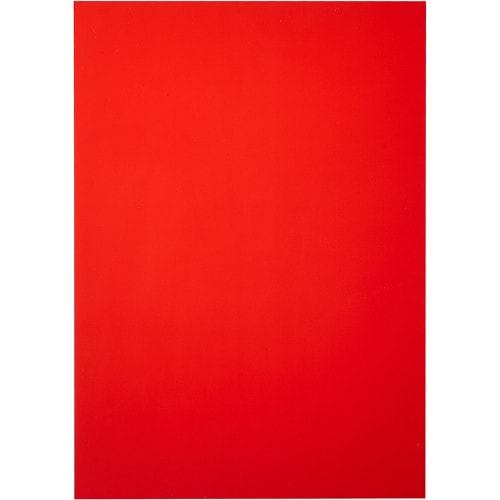 Обложки для переплета красные пластиковые непрозрачные А4 400 мкм, 50 шт