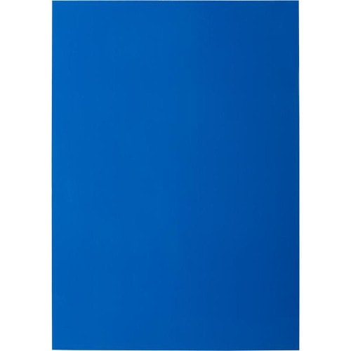 Обложки для переплета синие пластиковые непрозрачные А4 400 мкм, 50 шт