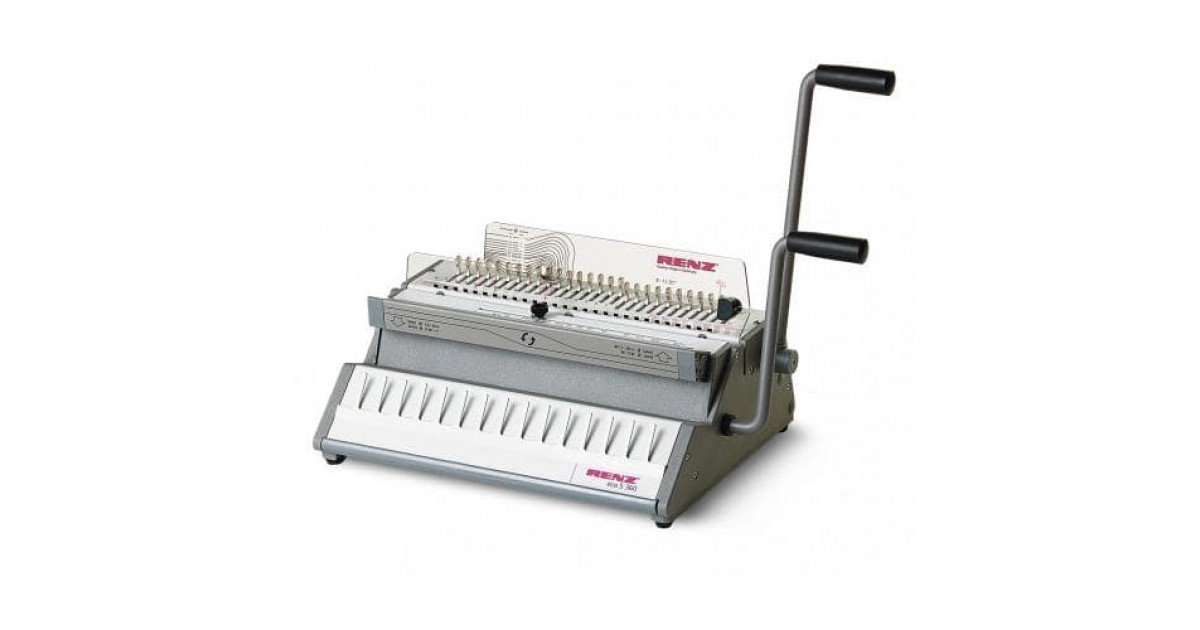 Брошюровщик на металлическую пружину Renz Eco S 360. Купить, цена ...