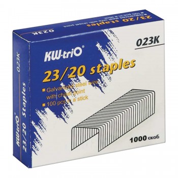 Скобы KW-TRIO 23/20 (1000 шт) Скобы KW-TRIO 23/20 (1000 шт)