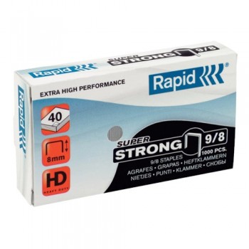 Скобы RAPID 9/8, (от 10 до 50 листов) 5000 шт Скобы RAPID 9/8, (от 10 до 50 листов) 5000 шт