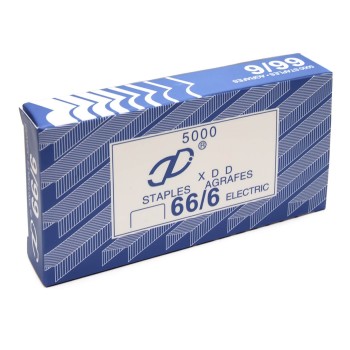 Скобы XDD 66/6  (от 2 до 30 листов) 5000шт