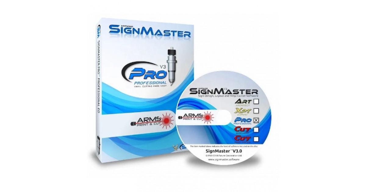 signmaster pro tracing keeps coming out black