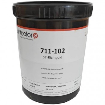 Краска для тампонной печати 711-102 ST-Rich Gold, золото, 1 кг Краска для тампонной печати 711-102 ST-Rich Gold, золото, 1 кг
