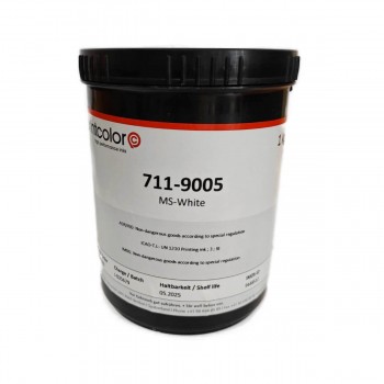 Краска для тампонной печати 711 MS-White, белая, 1 кг Краска для тампонной печати 711 MS-White, белая, 1 кг