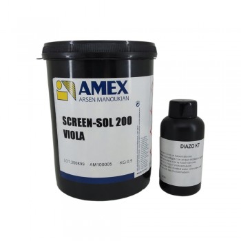 Фотоэмульсия AMEX Screen-Sol 200 Viola, 900 г Фотоэмульсия AMEX Screen-Sol 200 Viola, 900 г