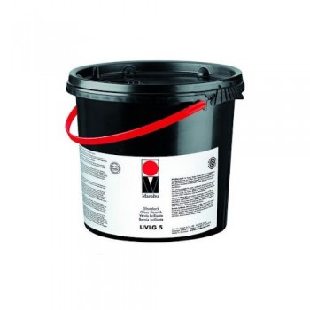 Трафаретный УФ лак Marabu UVLG 5 высокоглянцевый низкой вязкости, 5 кг Трафаретный УФ лак Marabu UVLG 5 высокоглянцевый низкой вязкости, 5 кг