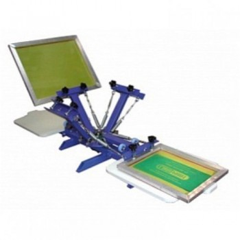 Карусельный станок для шелкографии SP-3040S, 2 стола х 4 рамки Карусельный станок для шелкографии SP-3040S, 2 стола х 4 рамки