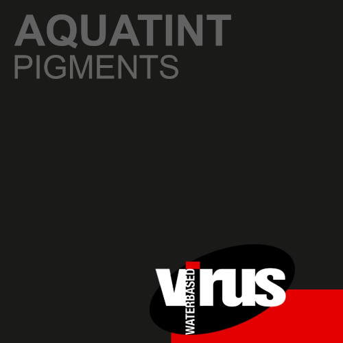 Пигмент водный Virus AquaTint Black B черный, 250 гр