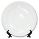 Тарелка для сублимации белая, диаметр 20 см
