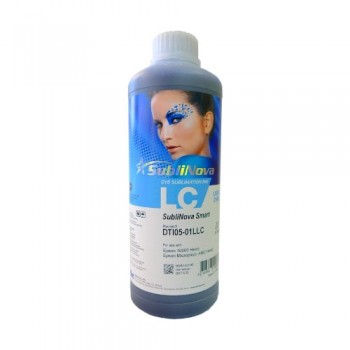 Чернила сублимационные Light Cyan, светло-голубой, 1л