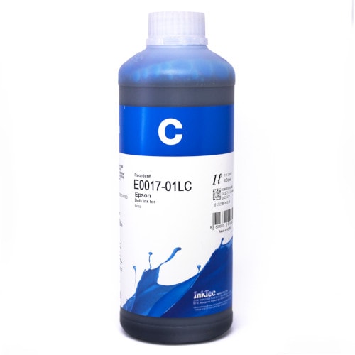 Чернила водные InkTec E0017-01LC Голубые (T6732/T6742), 1л
