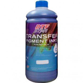 Чернила пигментные для DTF печати, DTFSTAR, cyan (циан), 1л