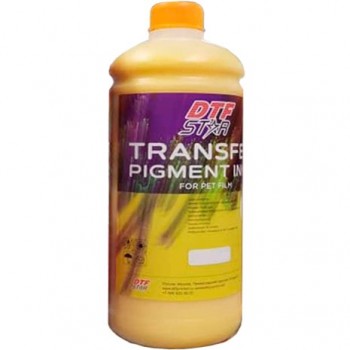 Чернила пигментные для DTF печати, DTFSTAR, yellow (желтый), 1л