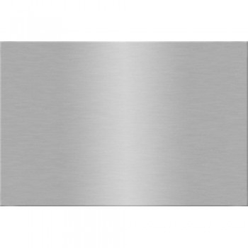 Металлическая пластина для сублимации Серебро сатин, 30,5 х 61 см