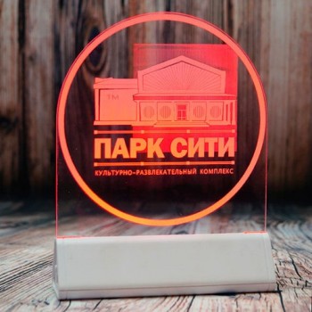 Основа LED 2100 mAh для акрила, белый пластик, RGB