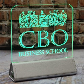 Основа LED 2100 mAh для акрила, серебристый пластик, RGB