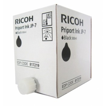 Краска RICOH JP7 черная, (JP-7), 500мл (817219) Краска RICOH JP7 черная, (JP-7), 500мл (817219)