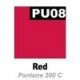 Термопленка  Promaflex PU 08  красный, 51 см х 25 м (Франция)