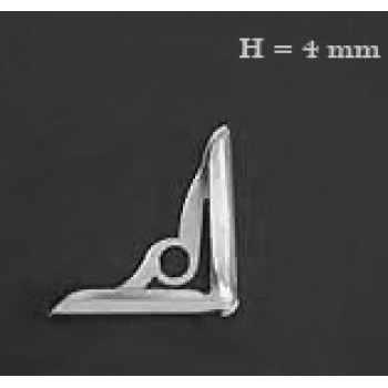 Уголки металлические, Серебро, А 24 F Уголки металлические, Серебро, А 24 F