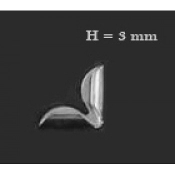 Уголки металлические, Серебро, PH 15 Уголки металлические, Серебро, PH 15