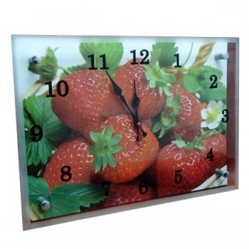 Часы настенные стеклянные под вставку 20*25 Часы настенные стеклянные под вставку 20*25