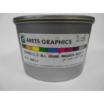 Краска B96004 Black All Round SF, 2,5 кг/ Черный, Олл Раунд СФ  (Arets Graphics)