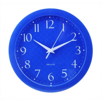 Часы настенные Vivid Large, синие, D 30,5см Часы настенные Vivid Large, синие, D 30,5см