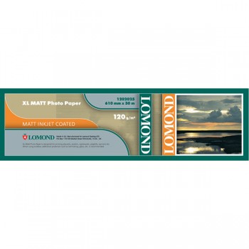 Бумага Lomond рулонная матовая для САПР и ГИС 120 г/м2, 610x45x50,8 (1202025)