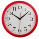 Часы настенные Vivid Large, красные, сборные, D 30,5