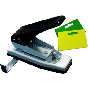 Вырубщик евроотверстий Т-вида Warrior 33060А/32,0х6,5х9,0мм, с линейкой (Euro-Slot)