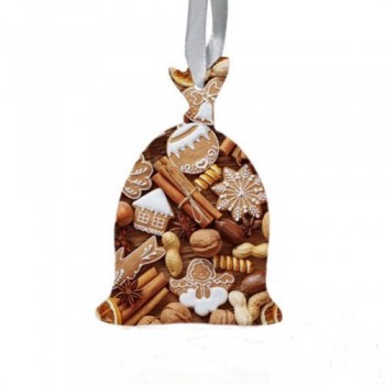 Подвеска металл "Мешок" 80*47 мм для сублимации Подвеска металл "Мешок" 80*47 мм для сублимации