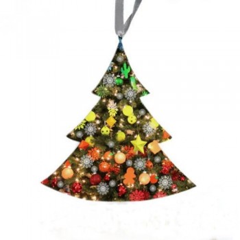 Подвеска металл "Елочка" 80*90 мм для сублимации Подвеска металл "Елочка" 80*90 мм для сублимации