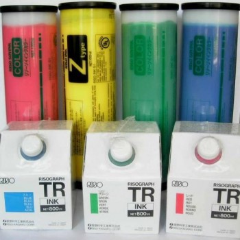 RISO Краска FR/GR/RN/RA/RC/RP синяя 1л RISO Краска FR/GR/RN/RA/RC/RP синяя 1л